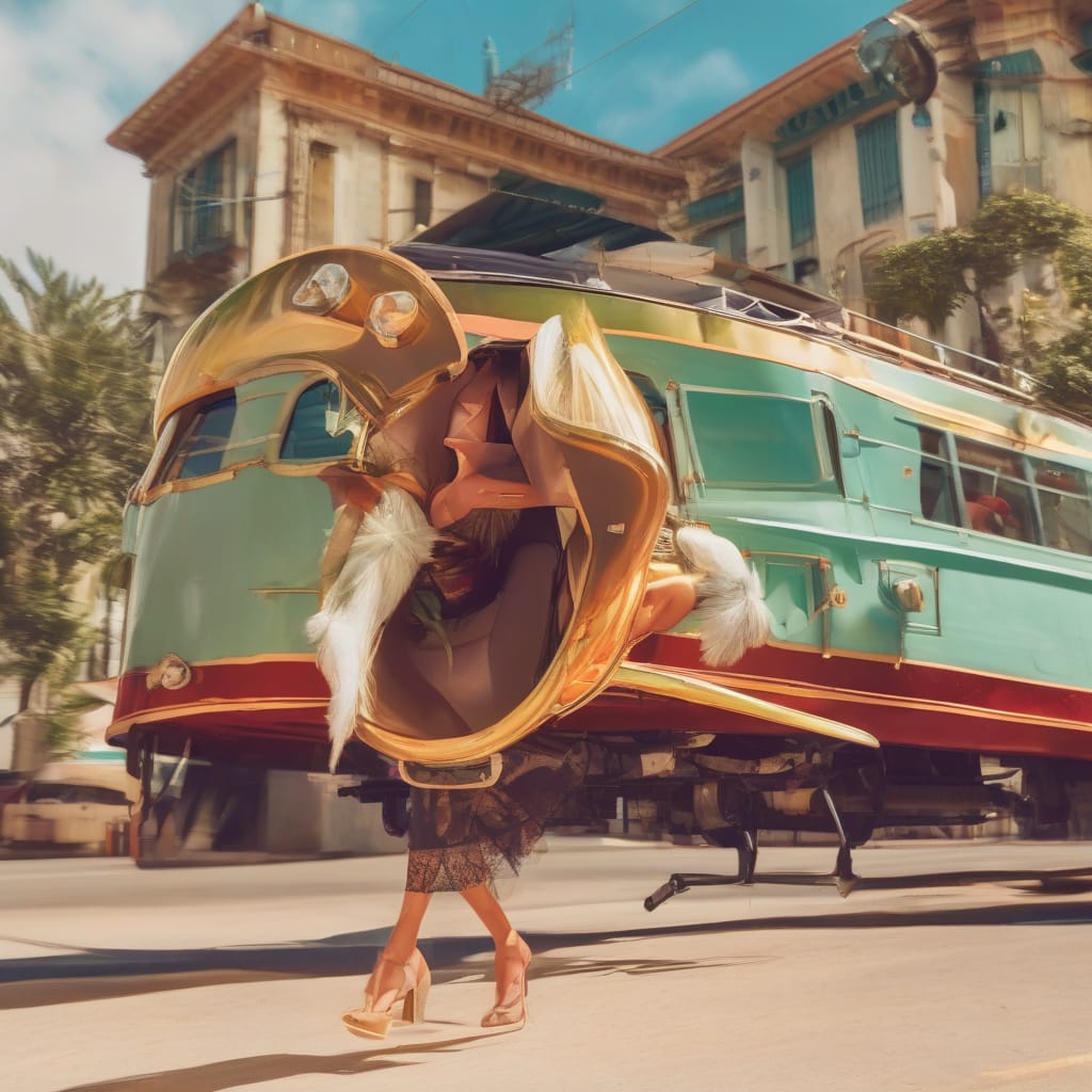 A travel reel with a beautiful landscape